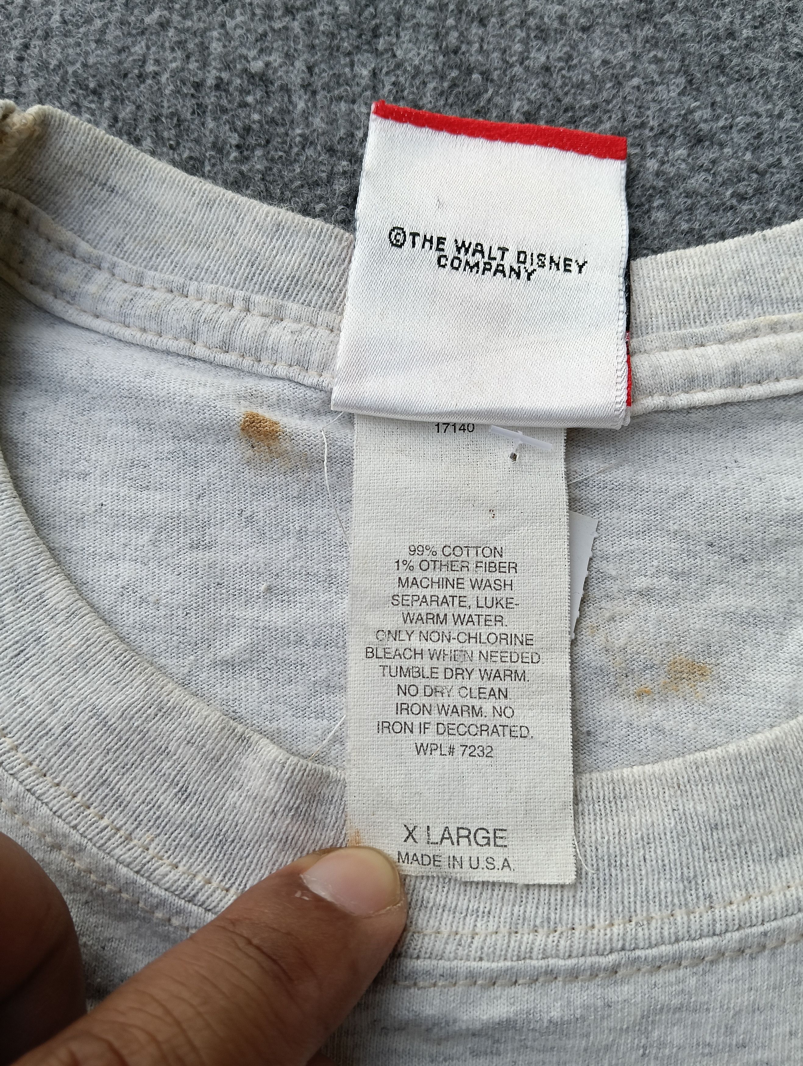 Disney Vintage Disney Mickey made in usa Size US XL / EU 56 / 4 - 4 Thumbnail