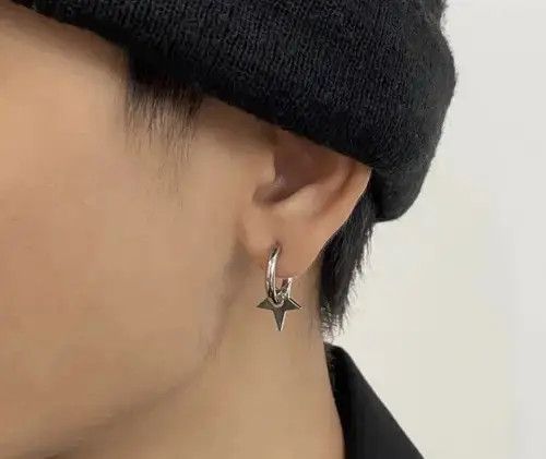 Jewelry × Vintage Retro star stud earrings Size ONE SIZE - 1 Thumbnail
