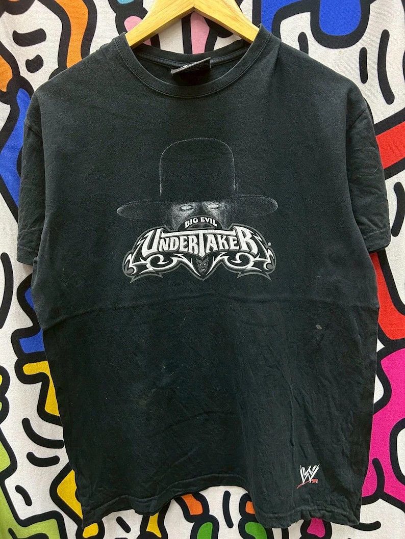 Vintage Vintage 2000s Undertaker Deadman tshirt size M Size US M / EU 48-50 / 2 - 2 Thumbnail