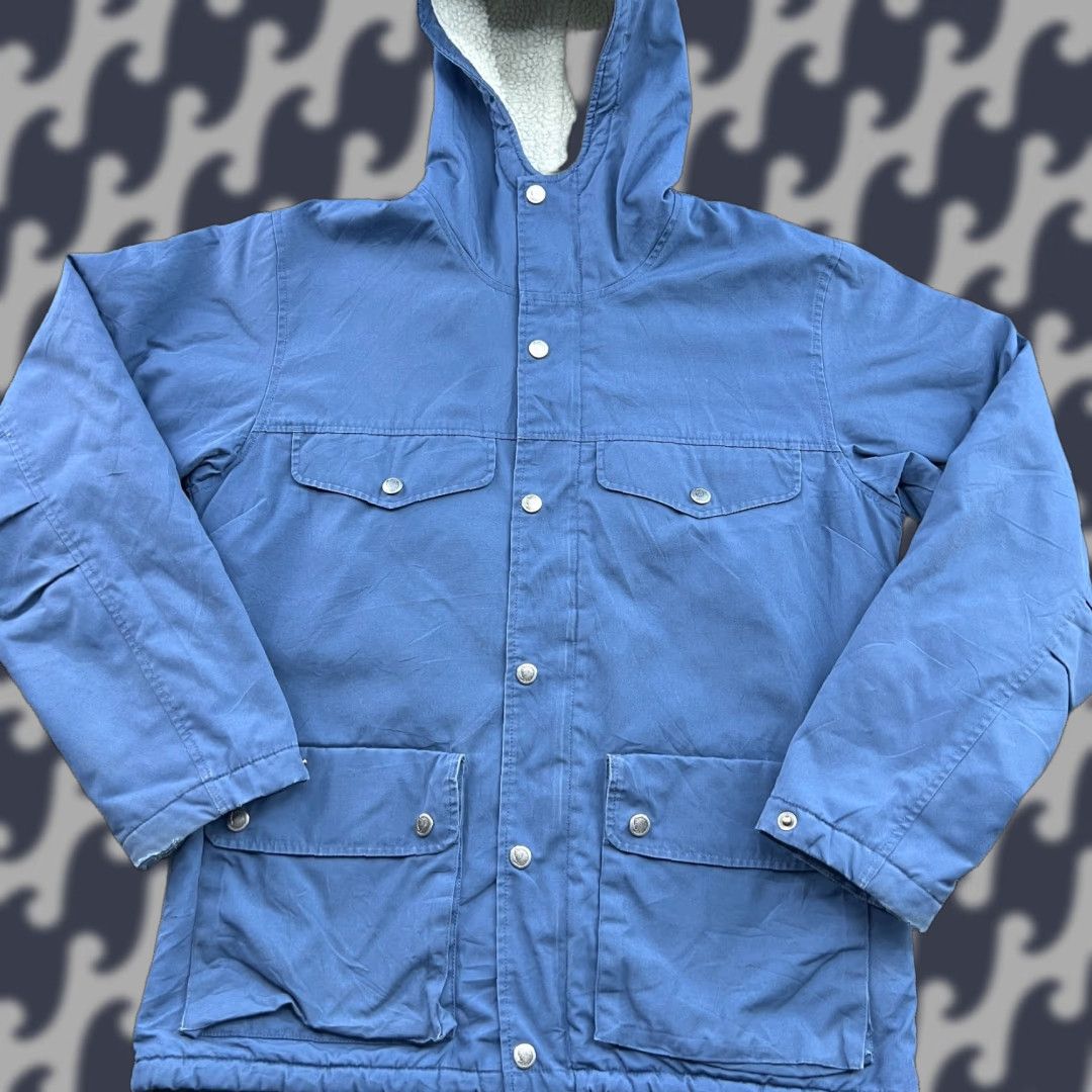 Vintage VINTAGE? No. Fjällräven Greenland Winter Jacket G-1000 Womens XS Blue Hooded 82213 Size XS / US 0-2 / IT 36-38 - 1 Thumbnail