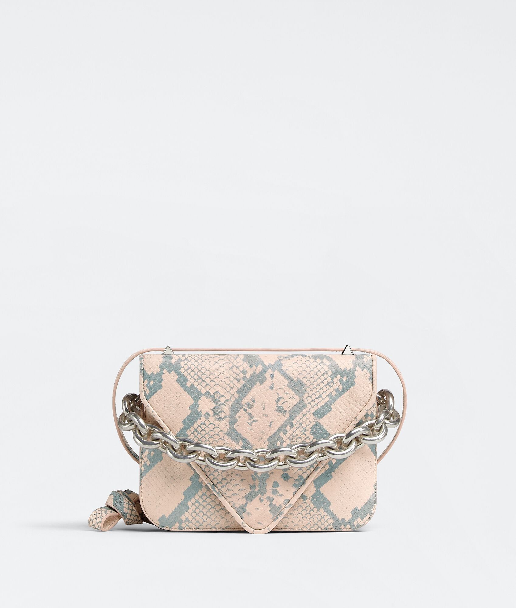 Bottega Veneta o1n1vont0325 Size: OS / Mount Bag in Light Pink/Slate Grey Size ONE SIZE - 1 Thumbnail