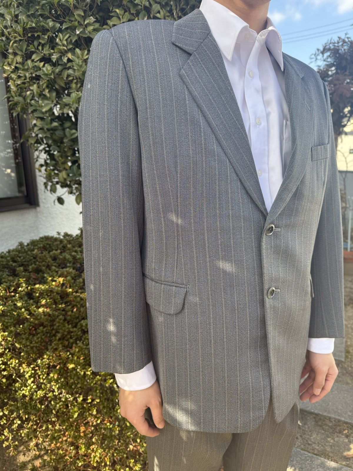 Other Mossy Blue New Wool Japanese Vintage Suit Set Size 40R - 1 Thumbnail