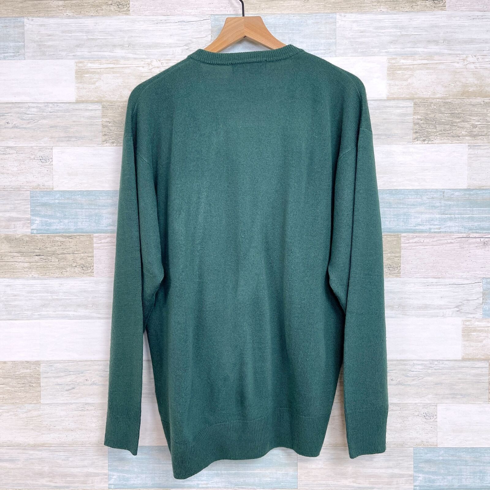 Polo Ralph Lauren POLO Ralph Lauren Cashmere Sweater Green Golf VTG Mens XL Size US XL / EU 56 / 4 - 5 Thumbnail