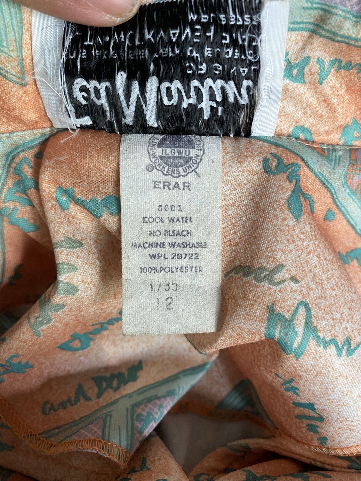 Designer × Japanese Brand Ted Martin Vintage Pastel Art Print Shirt Size M / US 6-8 / IT 42-44 - 12 Thumbnail