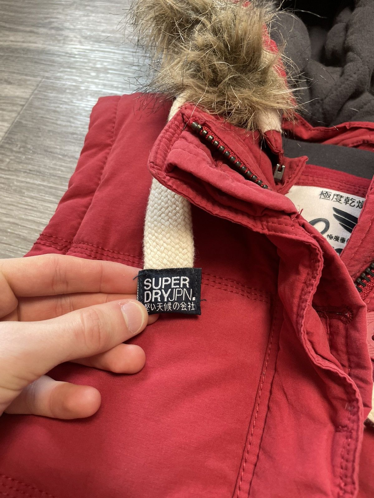 Superdry Superdry Abercrombie Fitch Type Fur Vest Japanese Y2K Size L / US 10 / IT 46 - 7 Thumbnail