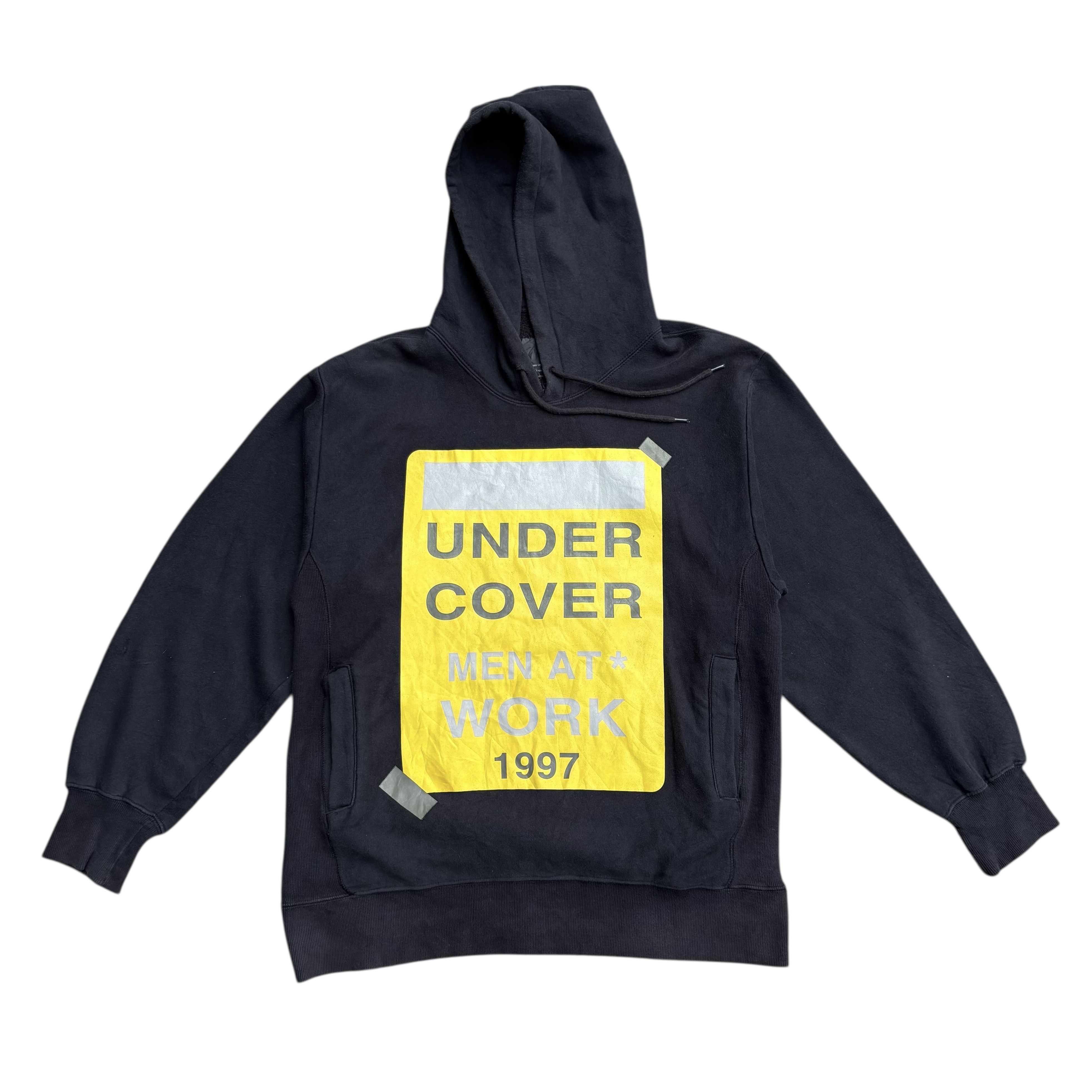 Undercover Undercover Small Parts MEN AT WORK 1997 Hoodie Size US L / EU 52-54 / 3 - 2 Thumbnail