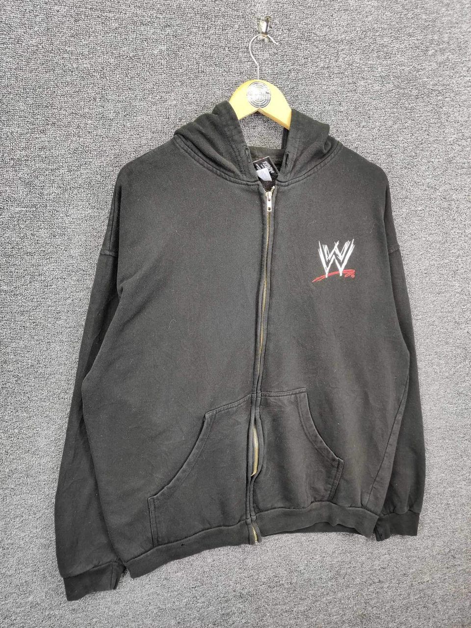 WWE Vintage Wwe Superstars Zipper Hoodie Size US XL / EU 56 / 4 - 7 Thumbnail