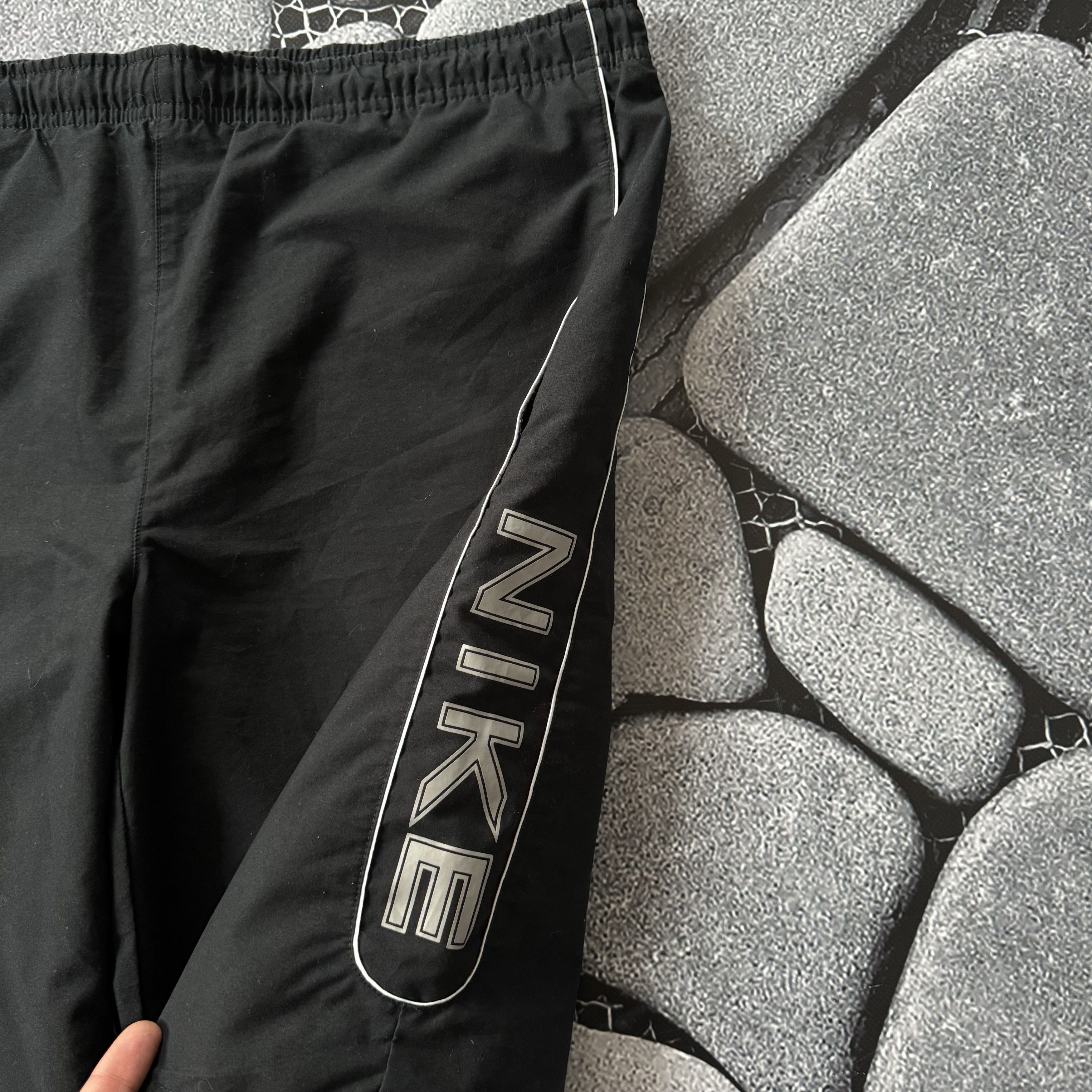 Nike NIKE VINTAGE TRACK SHORTS DOUBLE LOGO Y2K Size US 32 / EU 48 - 6 Thumbnail