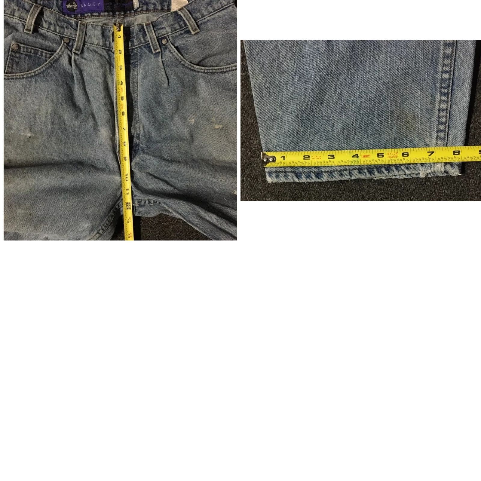 Levi's VINTAGE Levi's 500 Jeans Men Distressed Baggy 34 Denim Blue 90s Grunge Skater USA Rock/Retro/Thrashed Modern Style Size US 34 / EU 50 - 11 Thumbnail
