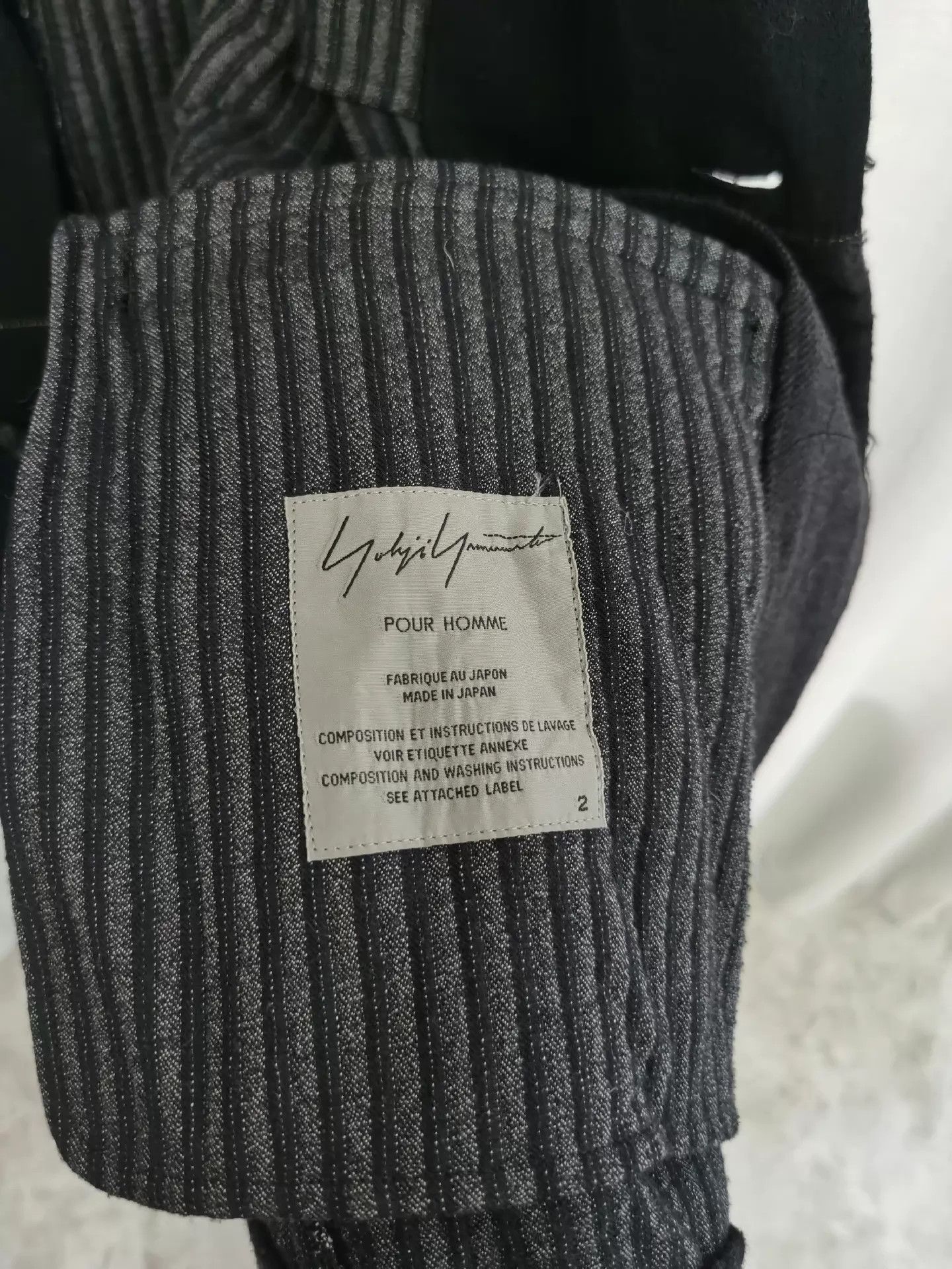 Yohji Yamamoto Yohji Yamamoto 2016AW Scratch-Patch Suit Jacket 2 98New Size US M / EU 48-50 / 2 - 6 Thumbnail
