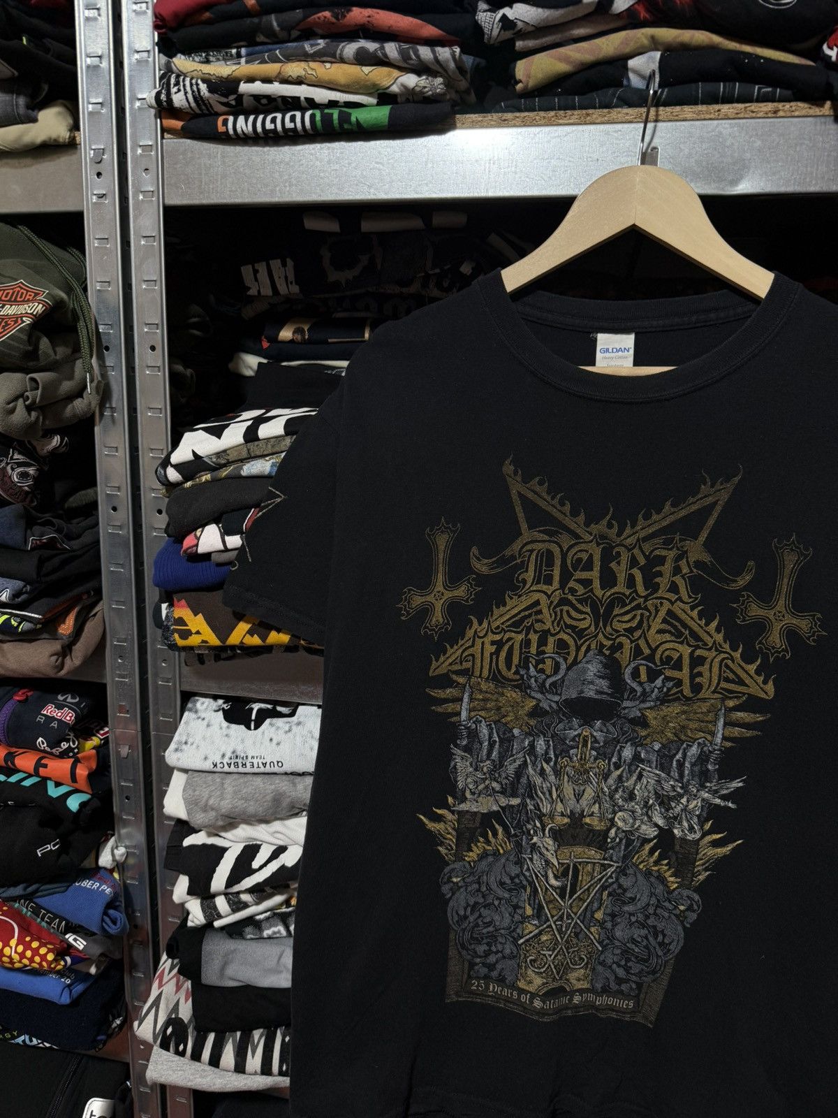 Band Tees Vintage Dark Funeral 25 Years Of Satanic Symphonies T-Shirt Size US L / EU 52-54 / 3 - 3 Thumbnail