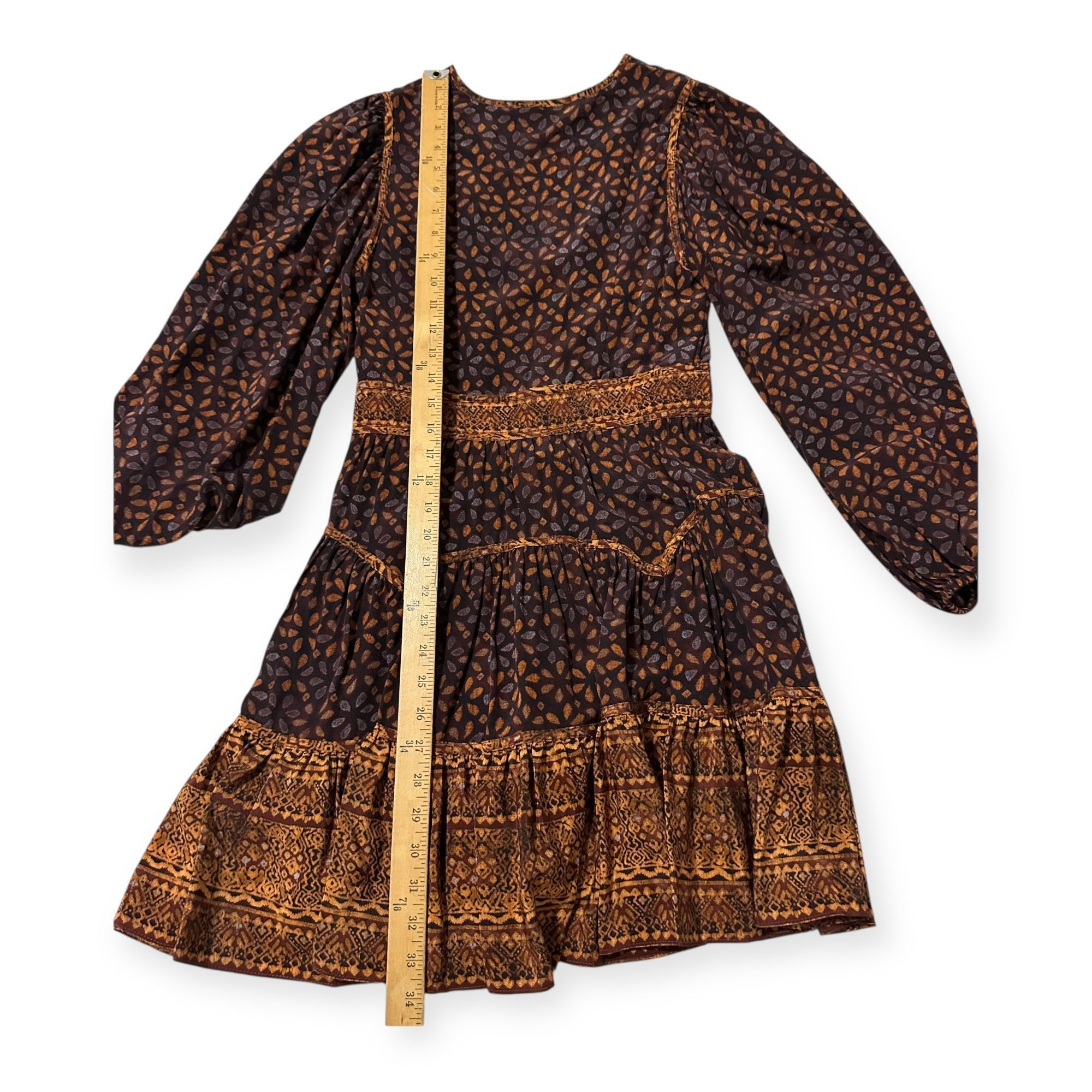 Ulla Johnson Ulla Johnson Hayana Dress in Agate, Size 2, NWT, 100% Silk Size XS / US 0-2 / IT 36-38 - 12 Thumbnail