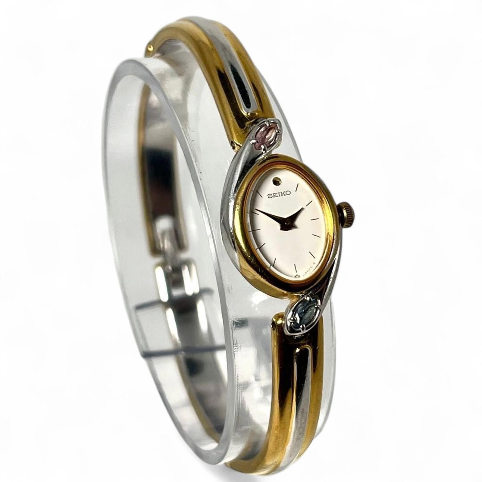 Seiko Seiko - Women's Bracelet Watch with Gem Accents Size ONE SIZE - 4 Thumbnail