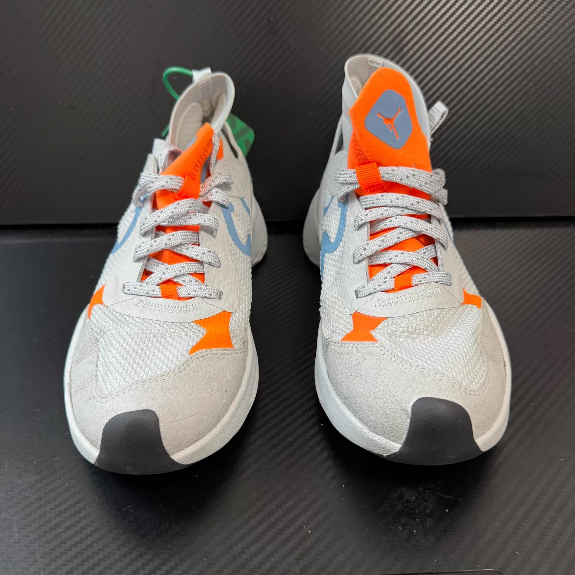 Nike Jordan Delta 3 Mid White Blue Orange Colorway Q10 Size US 8.5 / EU 41-42 - 2 Thumbnail