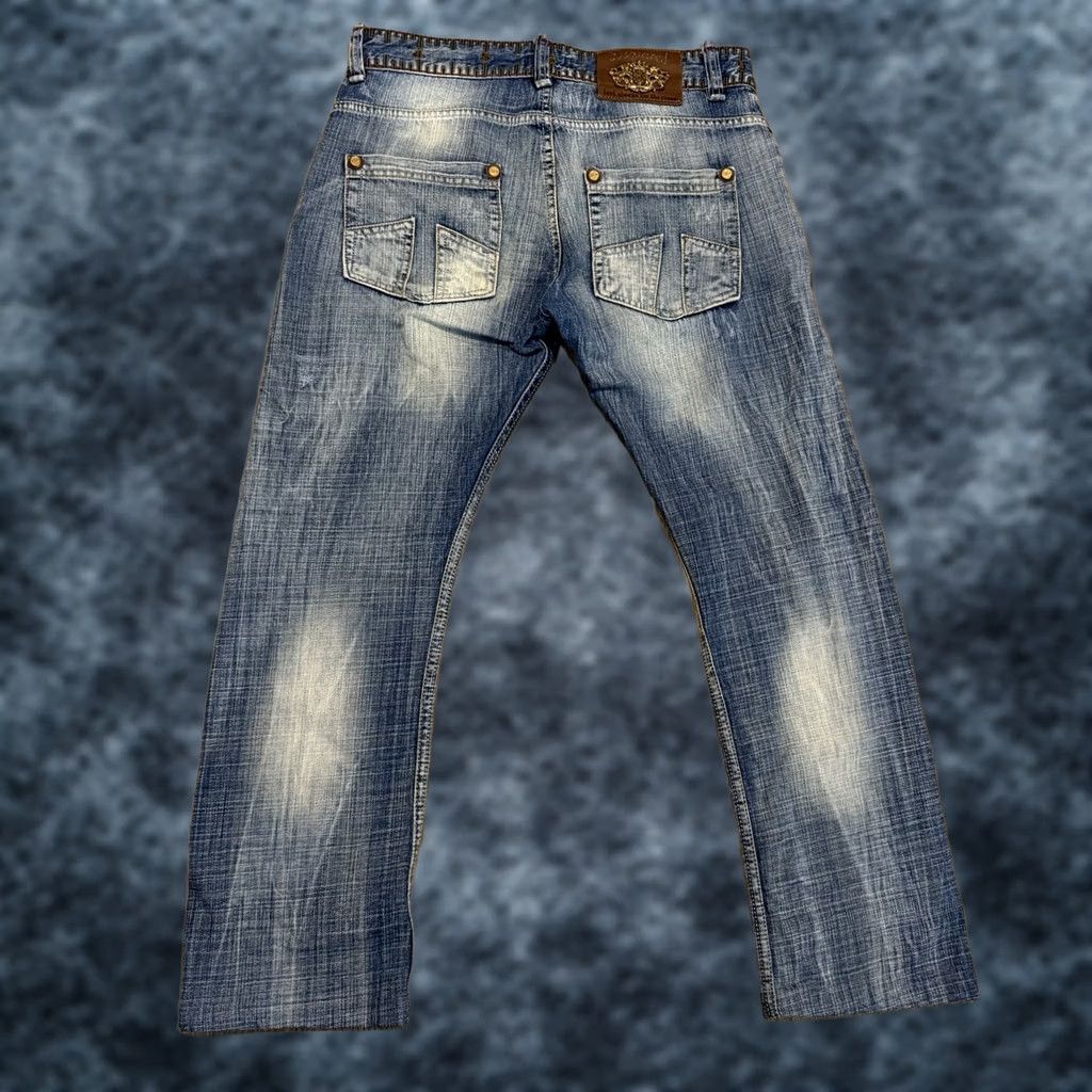 Dsquared2 Dsquared2 Denim Jeans Mens 32 Regular 28 Inseam Blue Distressed Italy 5-Pocket Logo Size US 32 / EU 48 - 1 Thumbnail