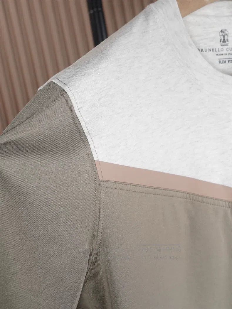 Brunello Cucinelli Brunello Cucinelli Sea Island Cotton Short Sleeve T-Shirt Size US S / EU 44-46 / 1 - 4 Thumbnail