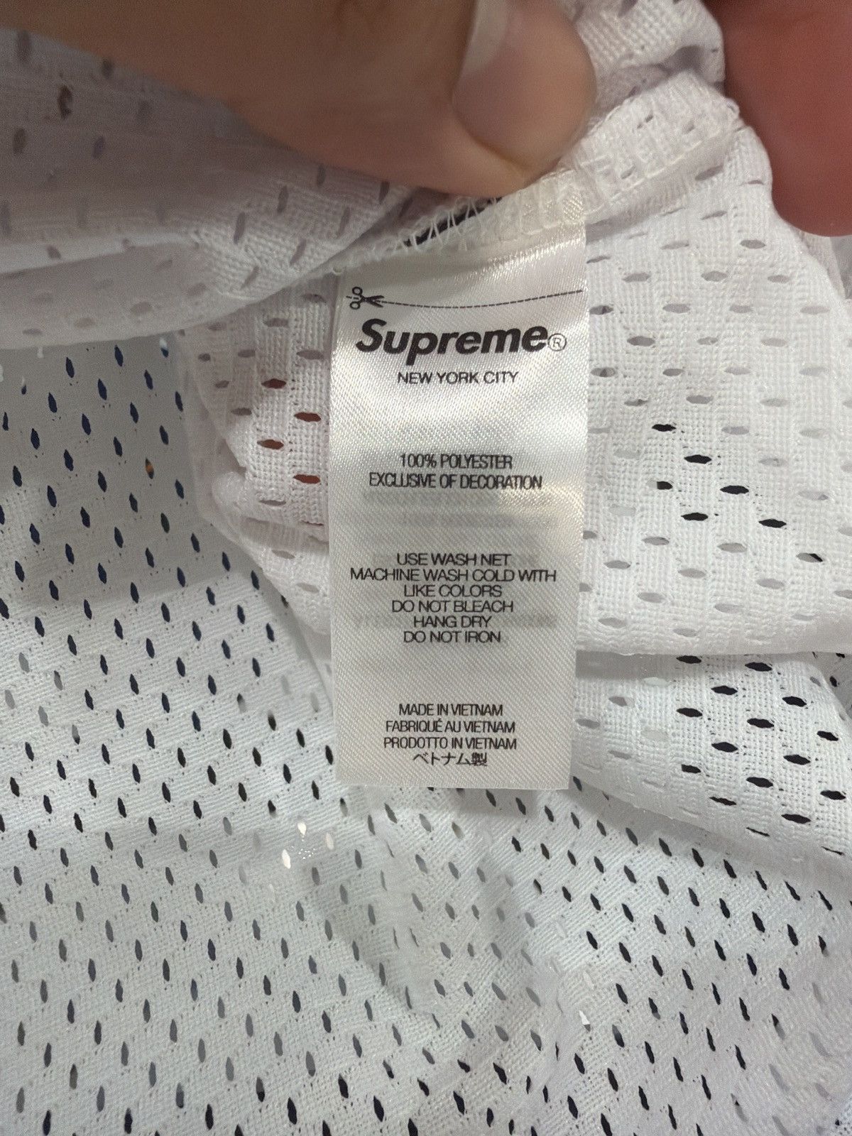Supreme Supreme Bandana Red/White Football Jersey Size US XL / EU 56 / 4 - 5 Thumbnail