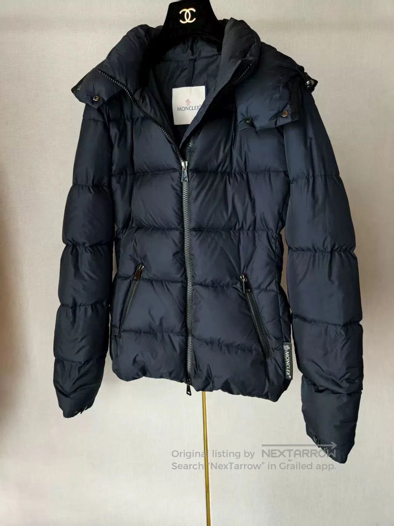 Moncler Moncler Down Jacket with Belt. Size M / US 6-8 / IT 42-44 - 5 Thumbnail