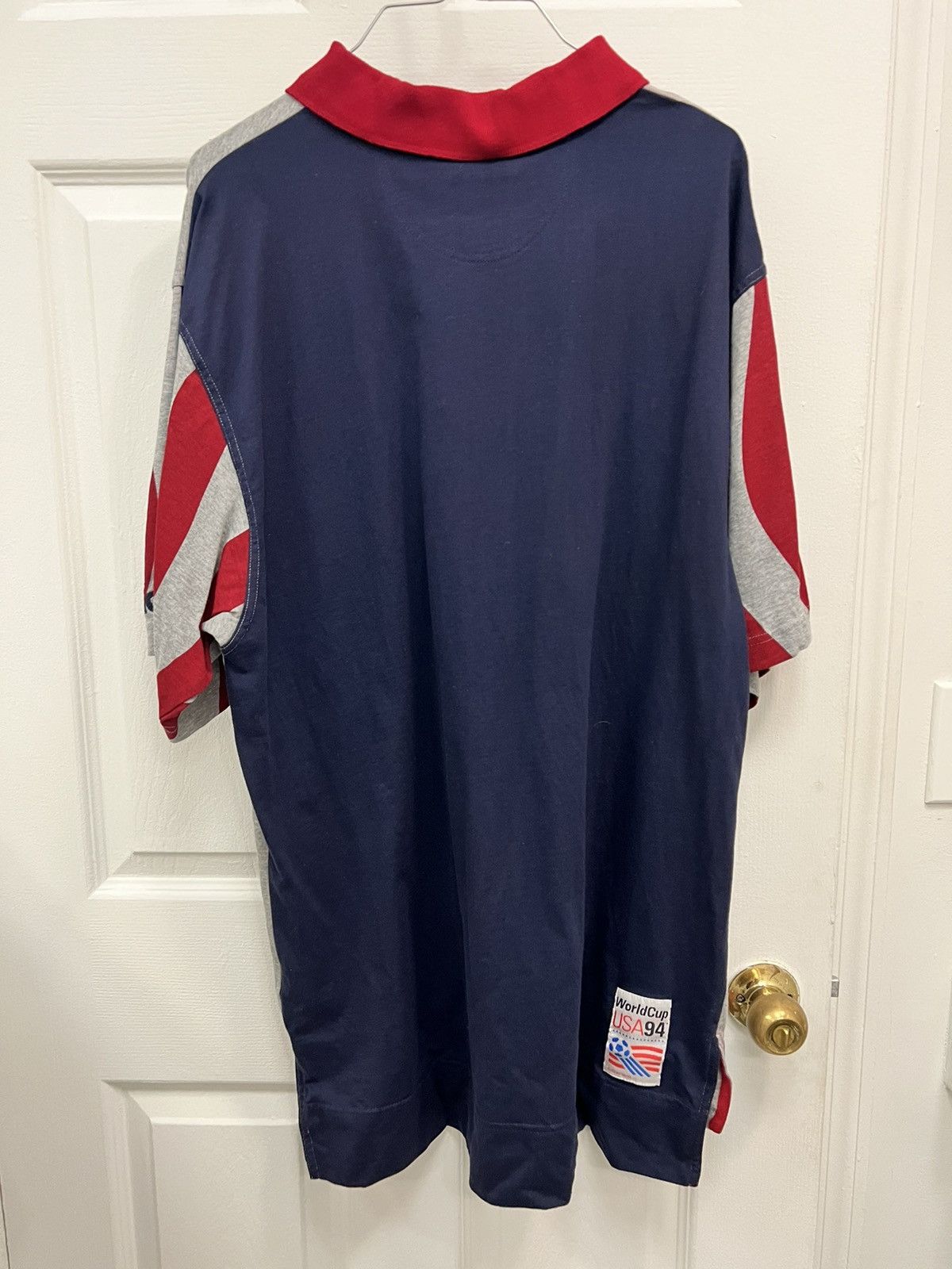 Adidas Adidas Team USA 94 Polo Size US XL / EU 56 / 4 - 2 Thumbnail
