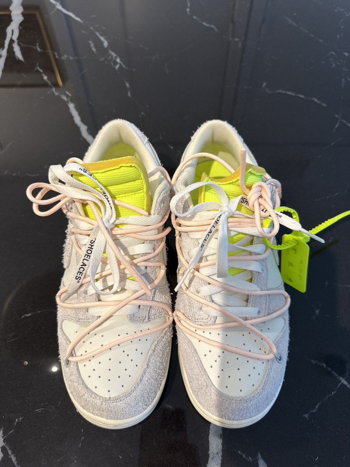 Nike Nike Dunk Low Off white Lot 12 Size US 9 / EU 42 - 1 Thumbnail