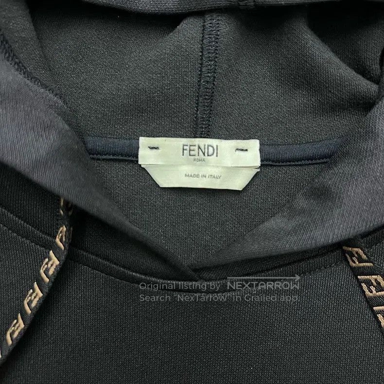 Fendi Fendi Side Double F Monogram Hoodie Size S / US 4 / IT 40 - 4 Thumbnail