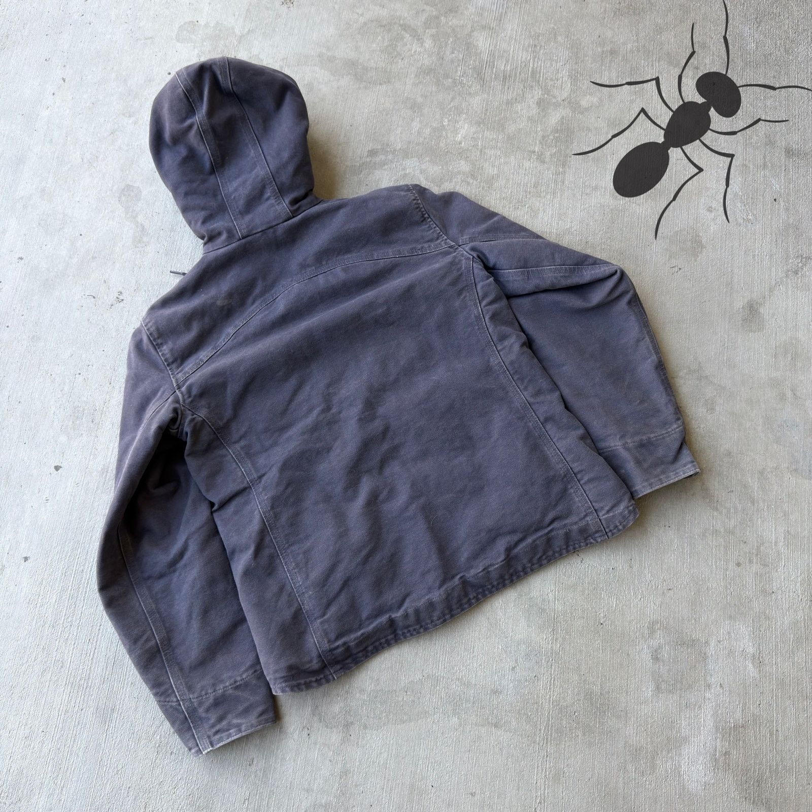 Carhartt × Vintage Carhartt purple Sherpa button up work wear jacket Size US XS / EU 42 / 0 - 6 Thumbnail
