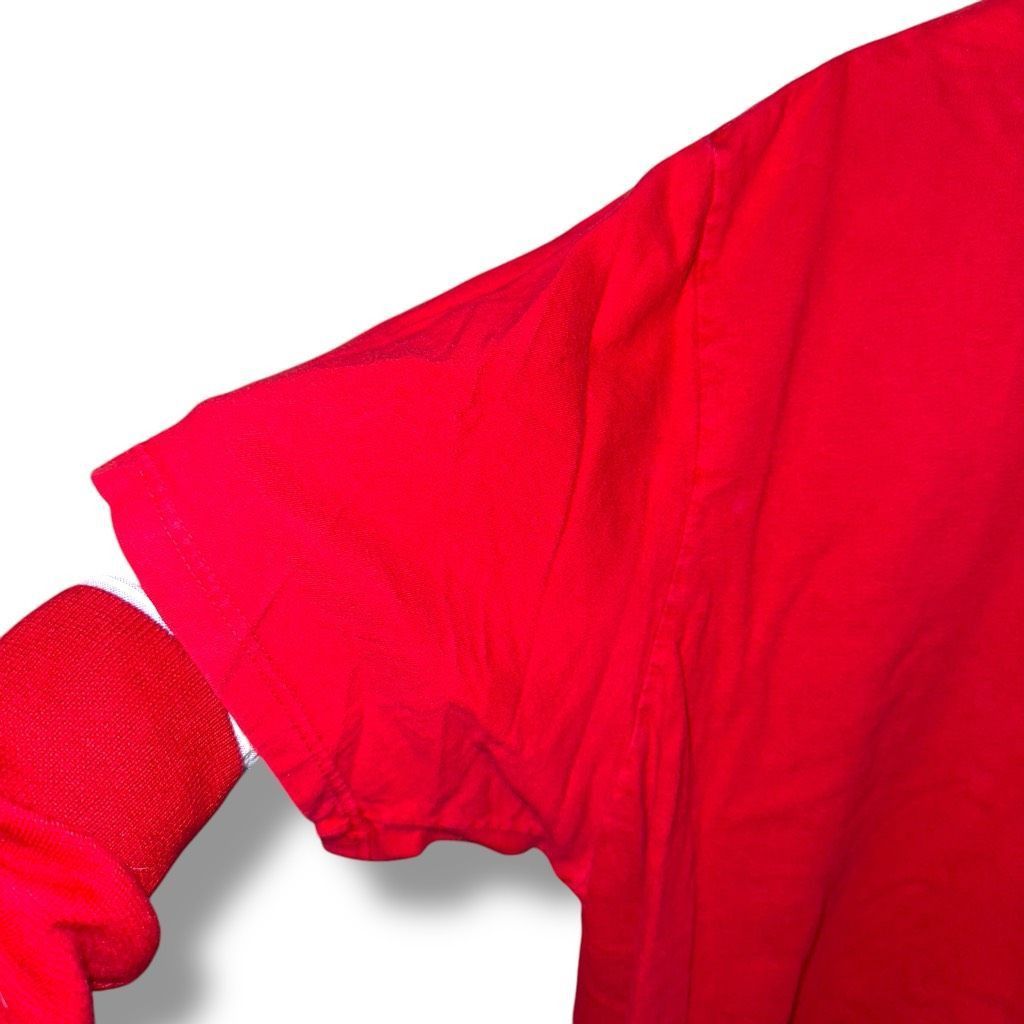 Polo Ralph Lauren 90s Polo Ralph Lauren Ralph Red Cotton S/S T-Shirt Sz XL Size US XL / EU 56 / 4 - 4 Thumbnail