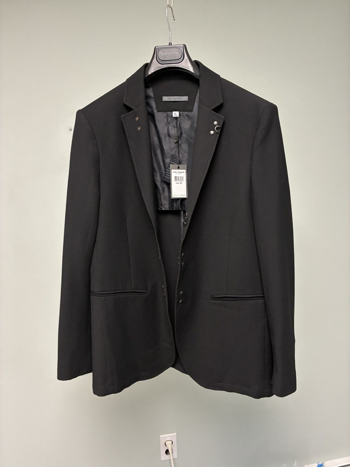 John Varvatos Madison hook and bar Jacket EU 50 USA 40 Size US M / EU 48-50 / 2 - 10 Thumbnail
