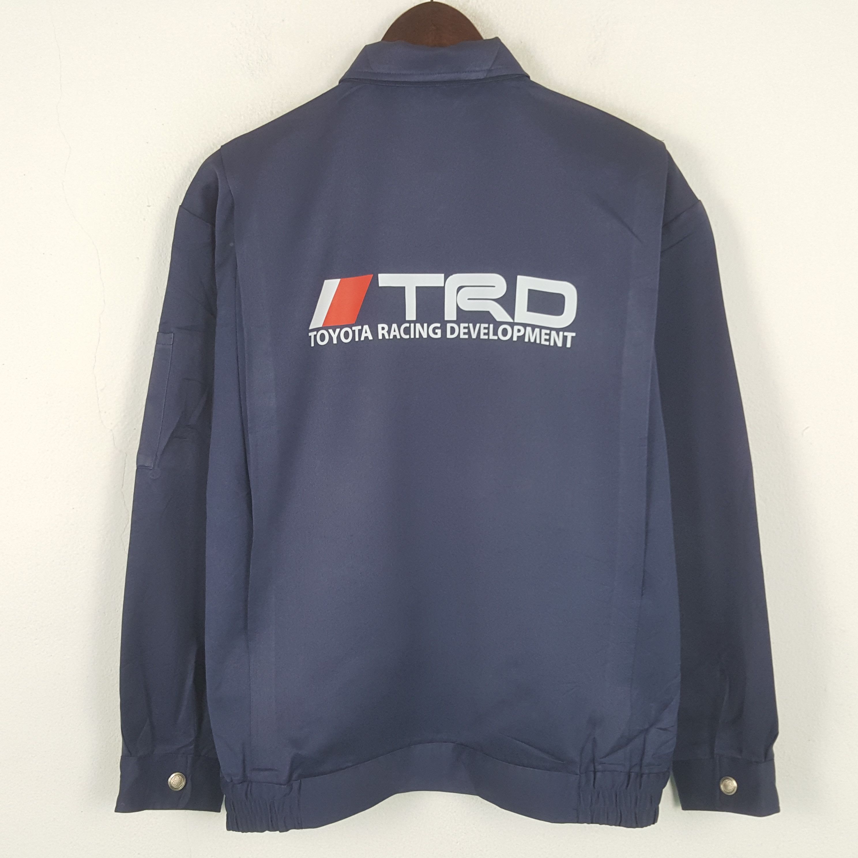 Vintage Vintage Toyota Racing Custom Worker Sport Japan Jacket Size US L / EU 52-54 / 3 - 1 Thumbnail