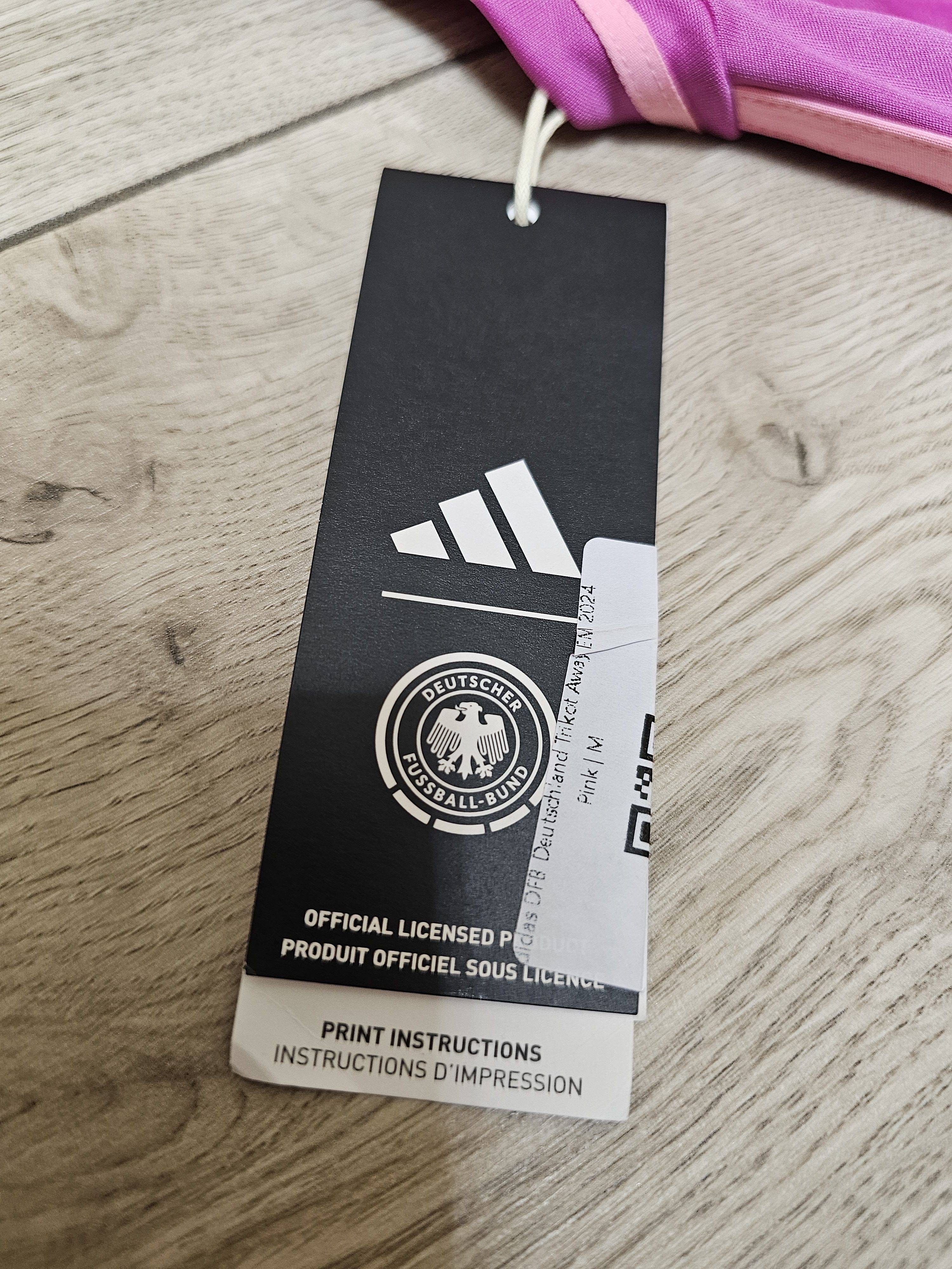 Adidas GERMANY 2024 AWAY EURO SANE FOOTBALL SHIRT SOCCER JERSEY Size US M / EU 48-50 / 2 - 8 Thumbnail