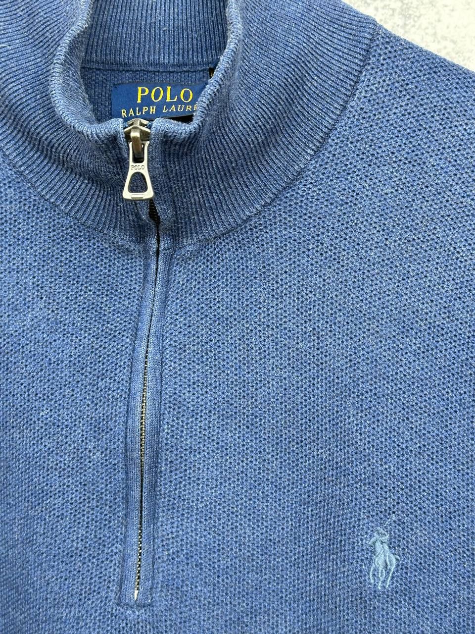 Polo Ralph Lauren Polo Ralph Lauren 1/4 Zip Sweater Cotton Jumper Pullover Size US L / EU 52-54 / 3 - 10 Thumbnail