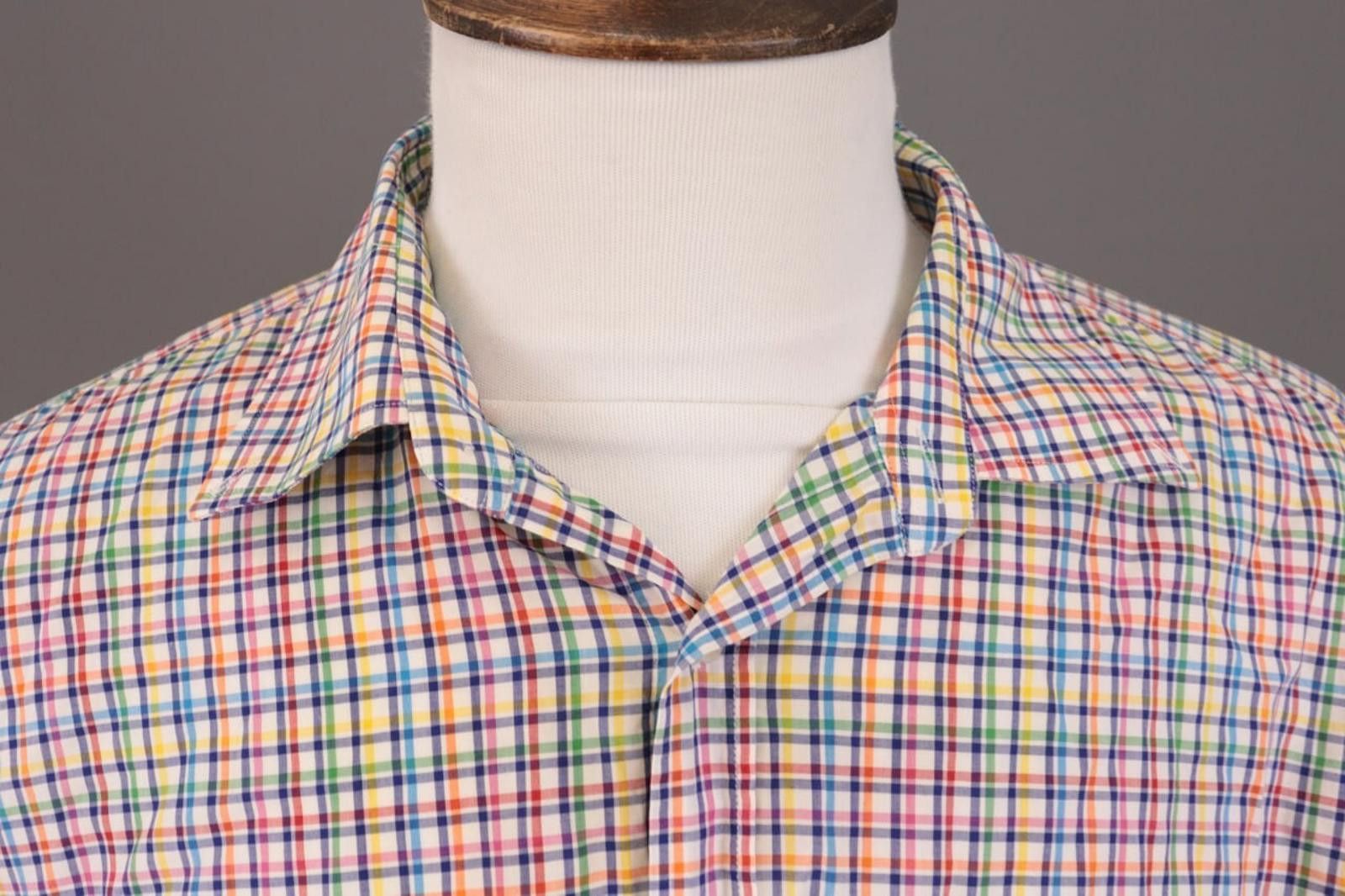Paul & Shark Paul & Shark Multi Plaid Cotton Collared Shirt Dress Size 43 Size M / US 6-8 / IT 42-44 - 4 Thumbnail