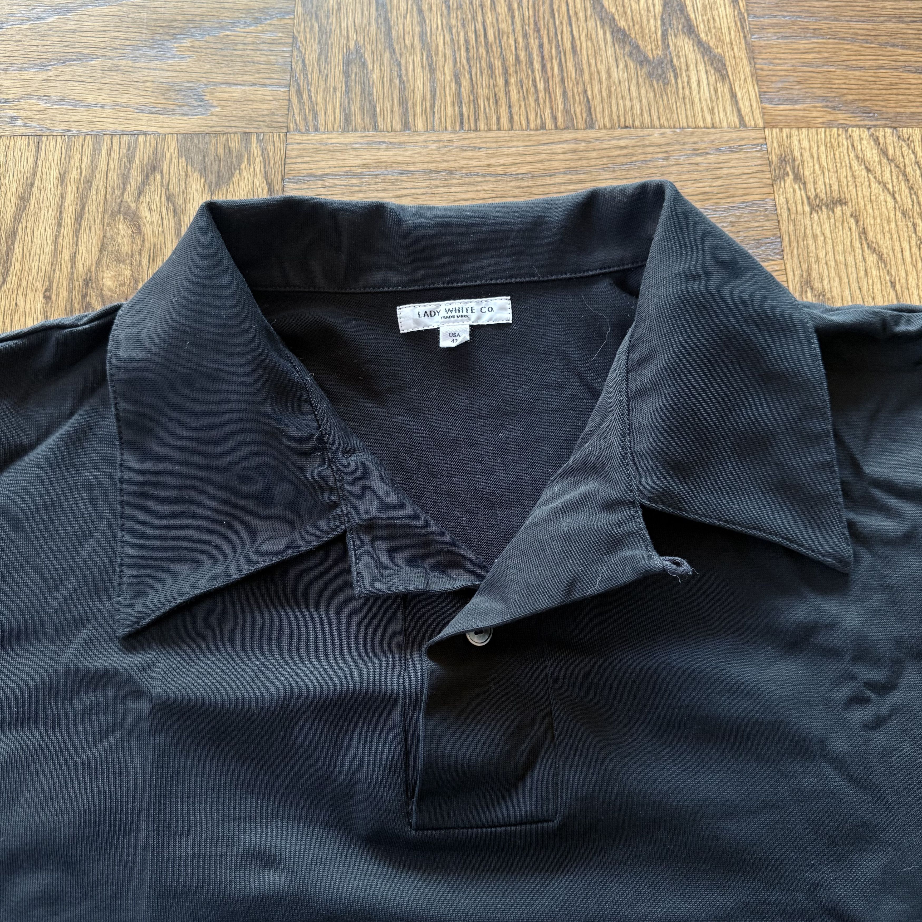 Lady White Co. 2 Button Cotton Polo Size US XL / EU 56 / 4 - 4 Thumbnail