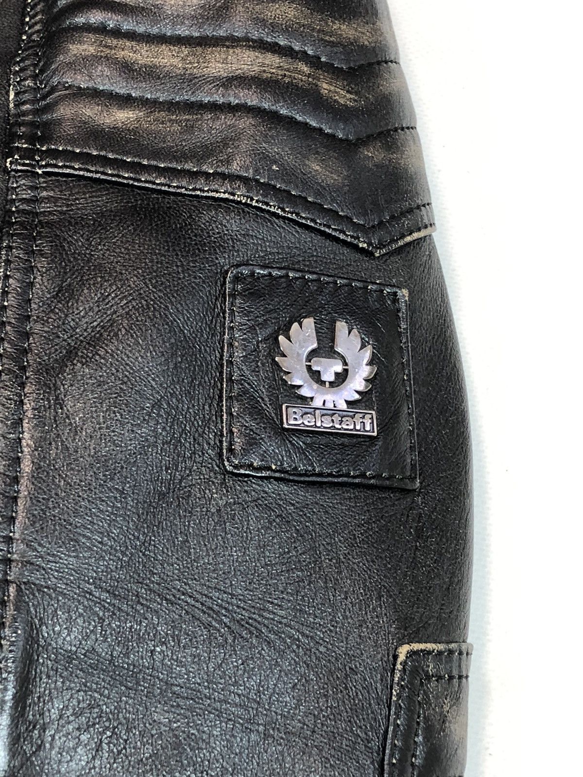 Belstaff Belstaff Leather Jacket Luxury Racing biker Size US L / EU 52-54 / 3 - 14 Thumbnail