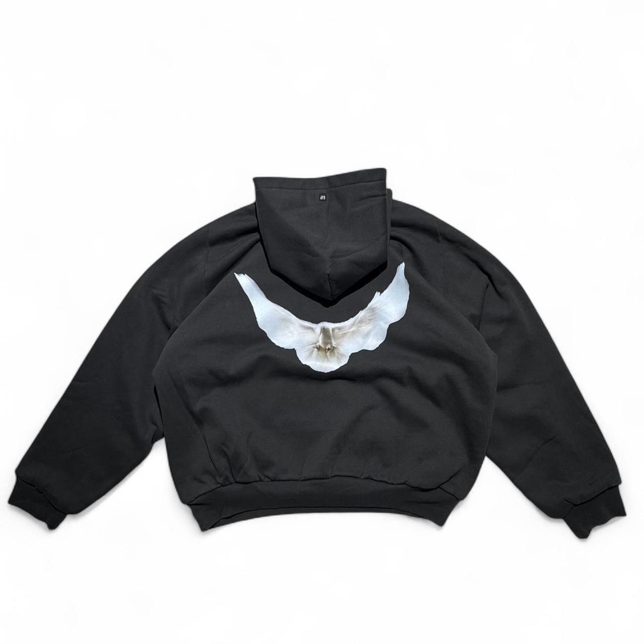 Yeezy Gap Balenciaga Shrunken Dove Hoodie