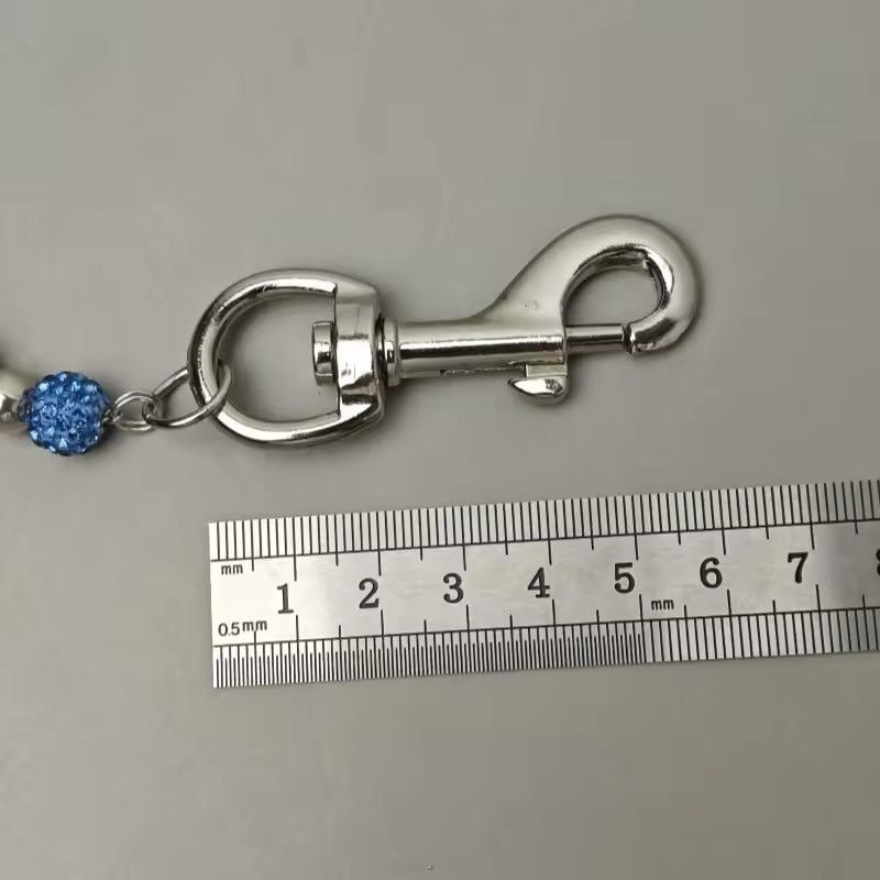 Jewelry Round Bead Rhinestone Multicolour Wallet chain Size ONE SIZE - 4 Thumbnail