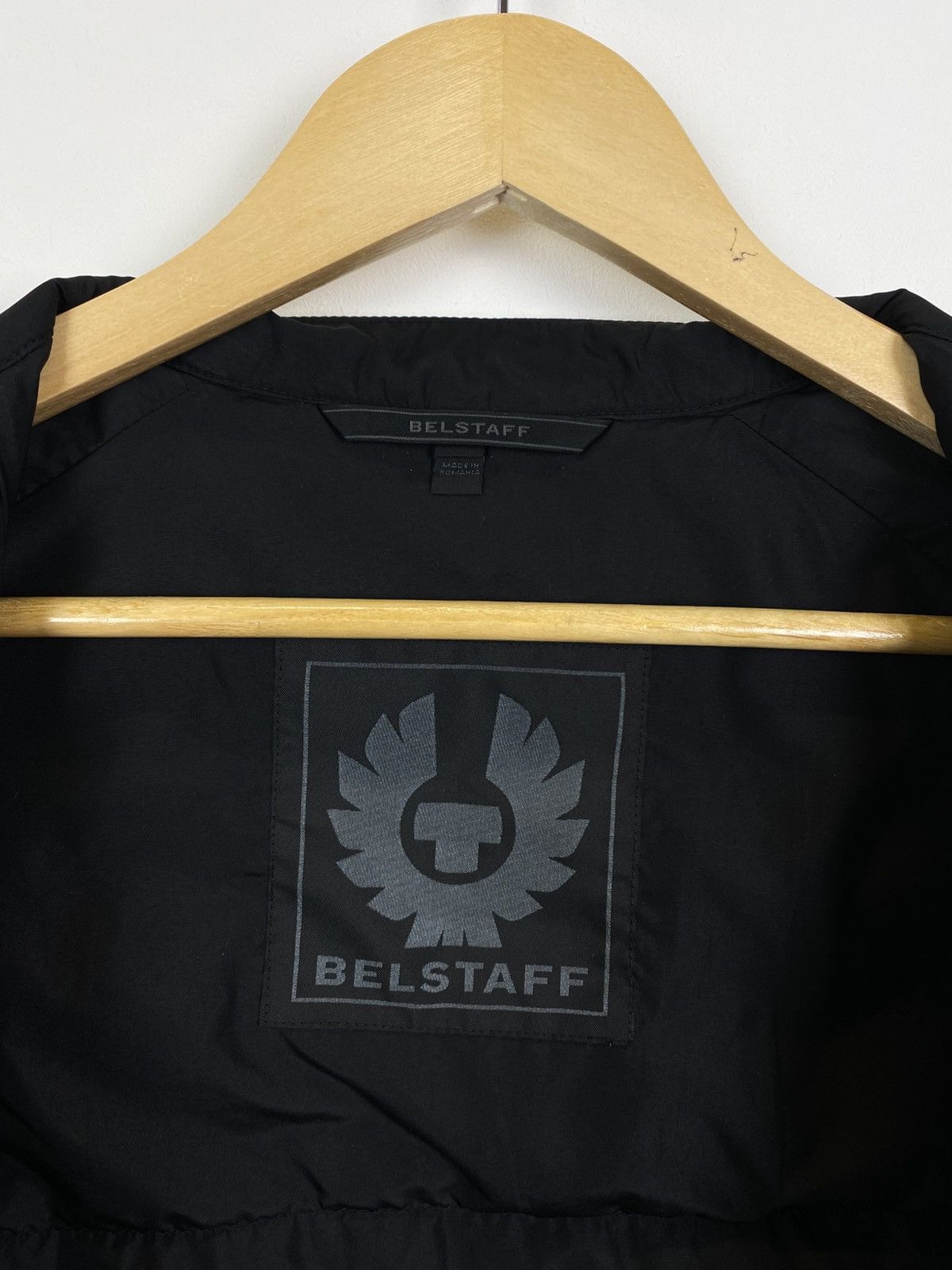 Belstaff Belstaff Full Zip Bomber Jacket Women’s Size 44 Black Logo Size M / US 6-8 / IT 42-44 - 8 Thumbnail
