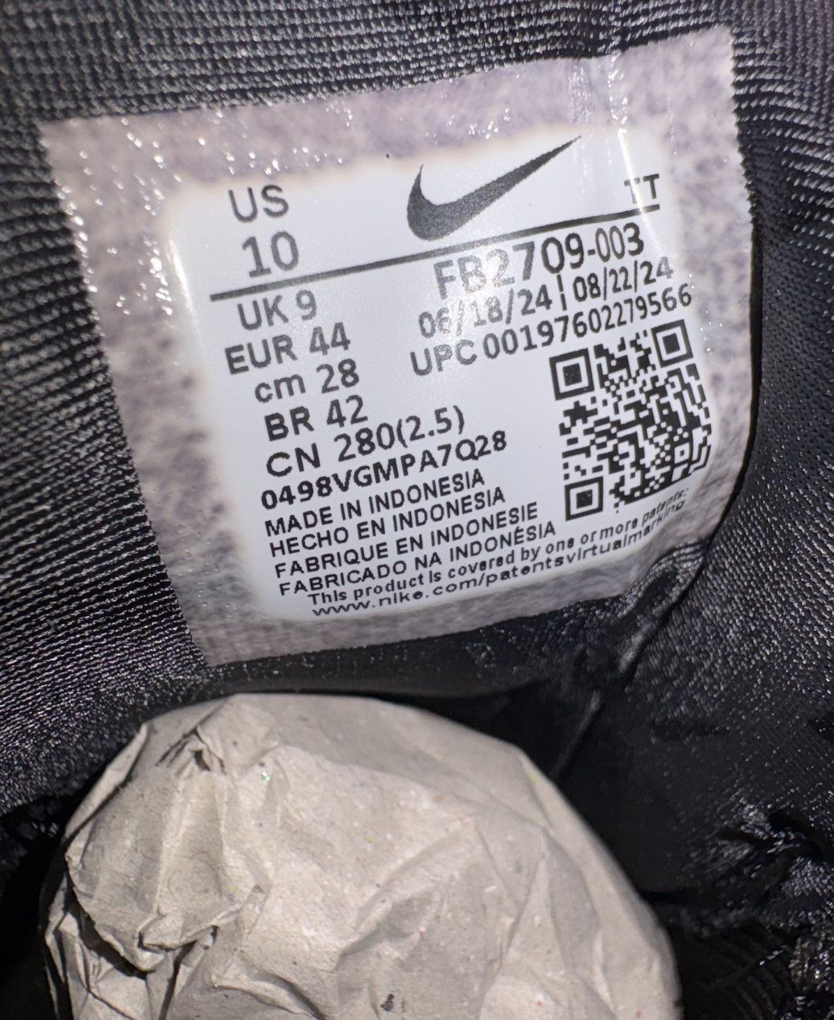 Nike Nike Air Max 95 Corteiz Honey Black Size 10 New Size US 10 / EU 43 - 6 Thumbnail