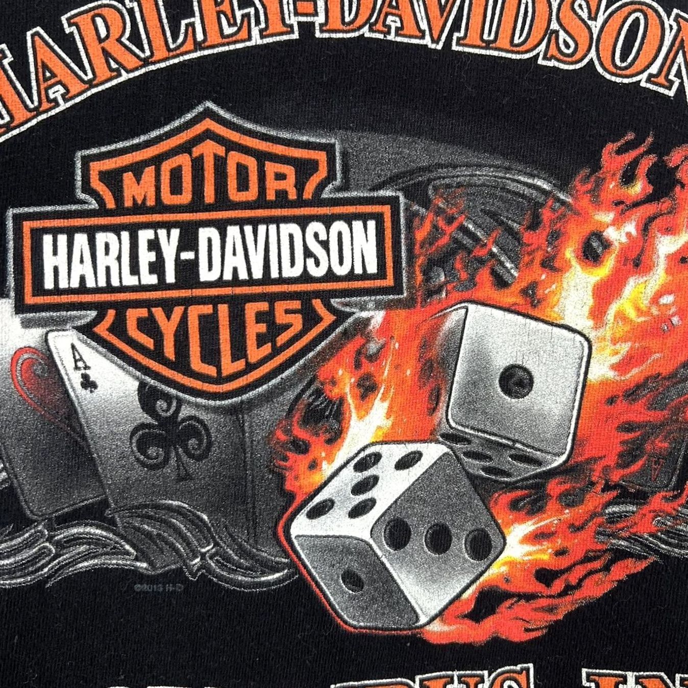 Harley Davidson VINTAGE Harley-Davidson Unleash the Power Tee T-Shirt Black L Men Mens Tee Size US L / EU 52-54 / 3 - 5 Thumbnail