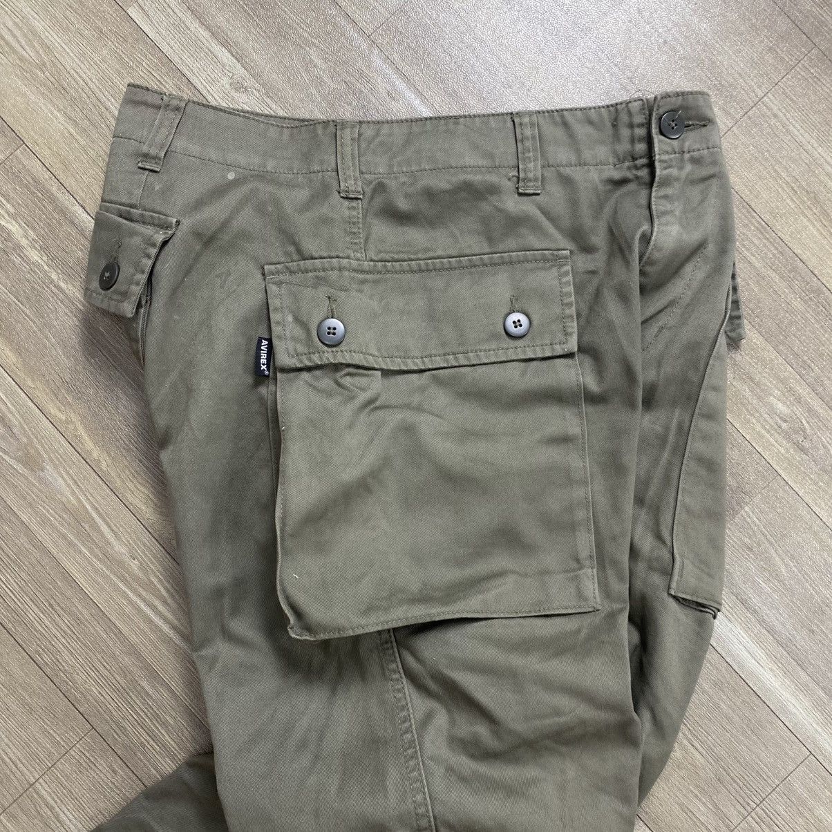 Avirex × Vintage Avirex Denim Monkey Cargo Pants Size US 31 - 7 Thumbnail