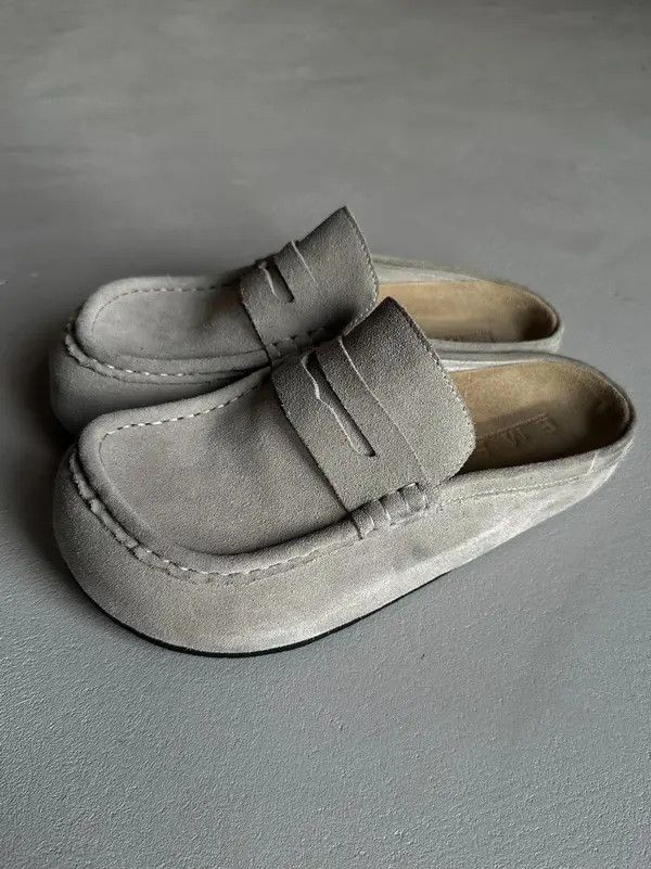 Other Fukuzawa x Miura Suede Slip-On Loafers Size US 8 / EU 41 - 7 Thumbnail