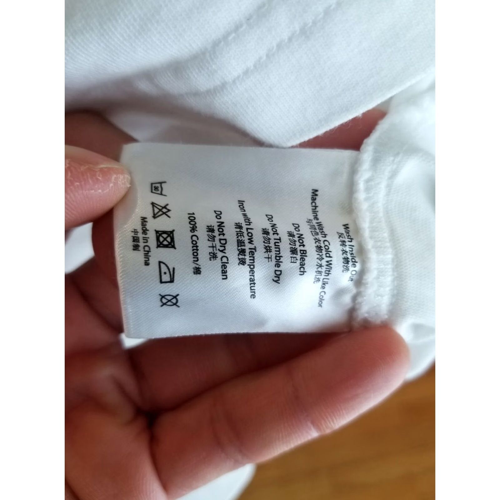 CLOT VINTAGE CLOT SHIRT Men T-Shirt White Cotton M Medium Casual Street Wear 21in Chest 27in Length Size US M / EU 48-50 / 2 - 5 Thumbnail