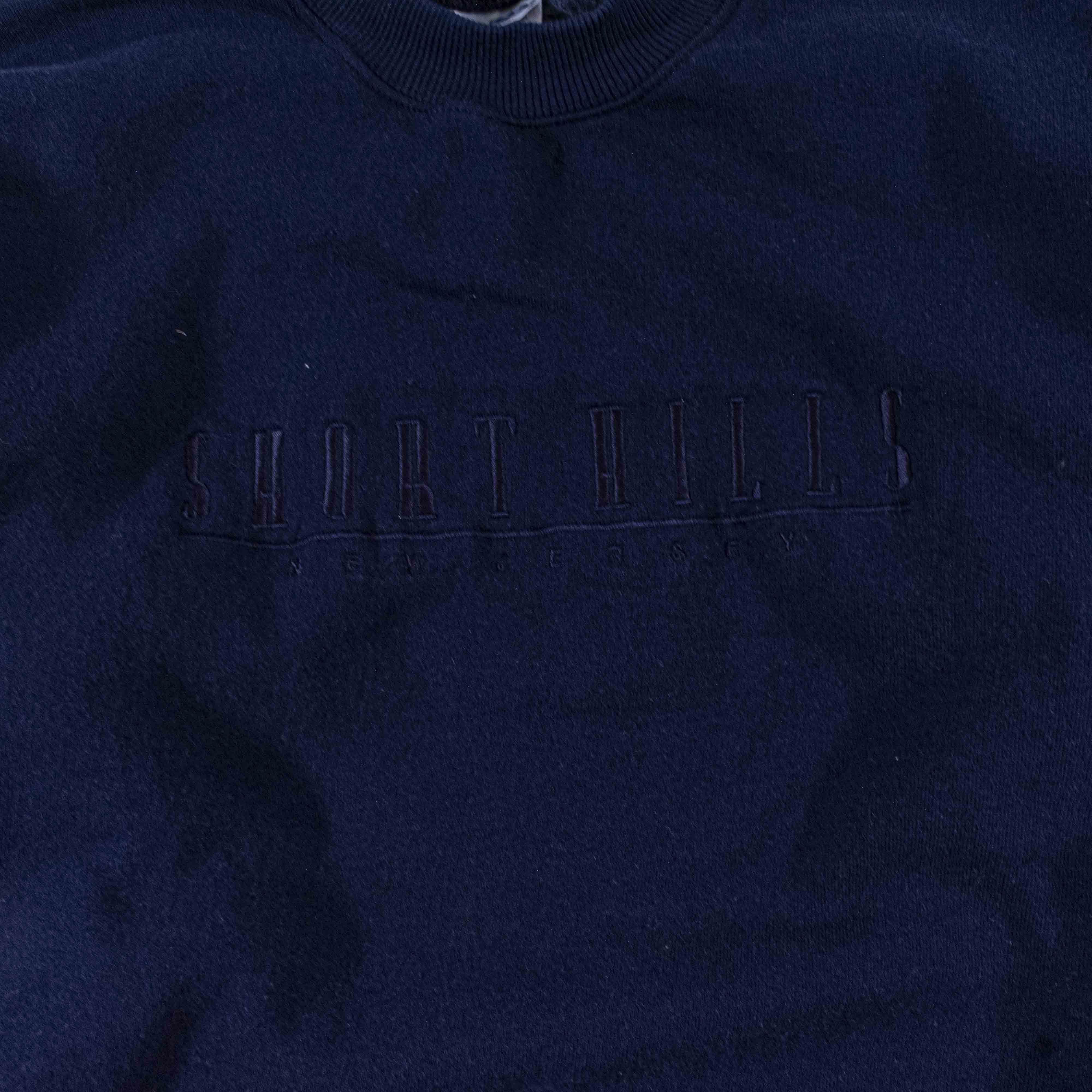 Vintage Vintage Y2K Short Hills NJ Embroidered Sweatshirt New Jersey Size US XL / EU 56 / 4 - 5 Thumbnail
