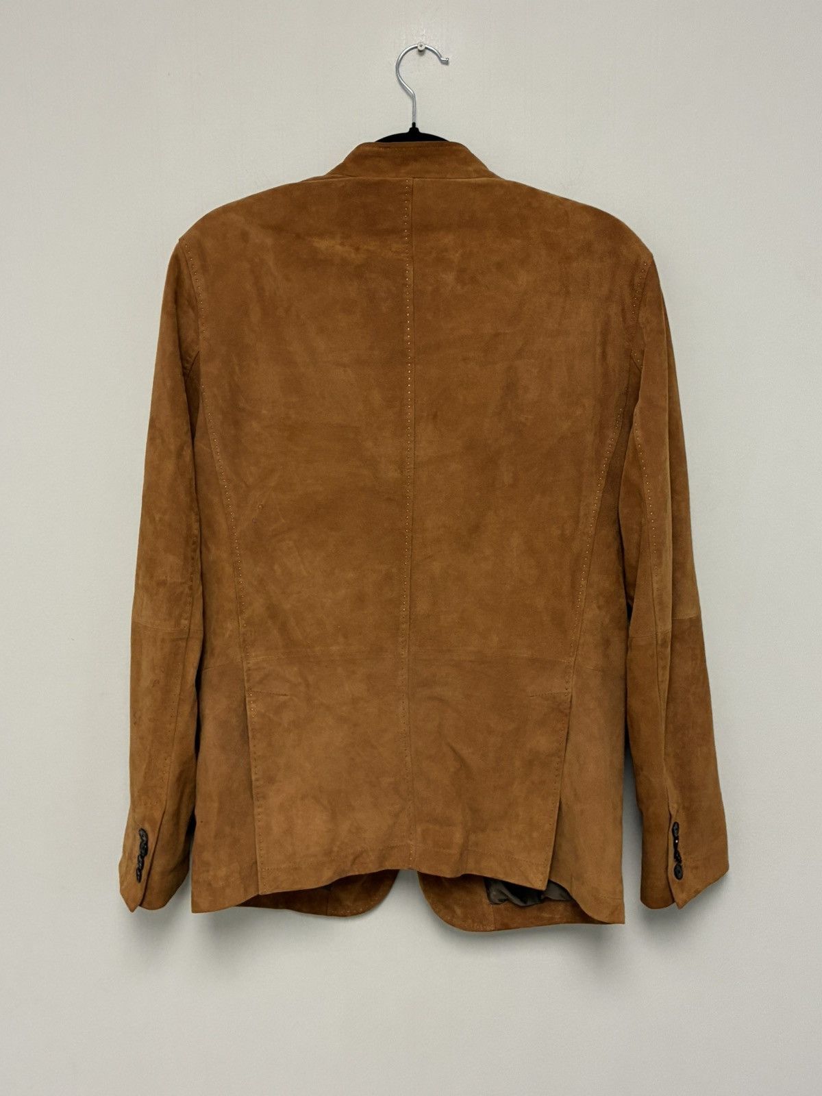 John Varvatos Varick Multibutton Suede Jacket EU 48 USA 38 Size US M / EU 48-50 / 2 - 7 Thumbnail