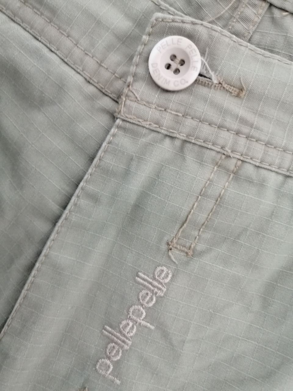 Pelle Pelle × Vintage Vintage Pelle Pelle Cargo Shorts Y2K Style Size US 32 / EU 48 - 6 Thumbnail