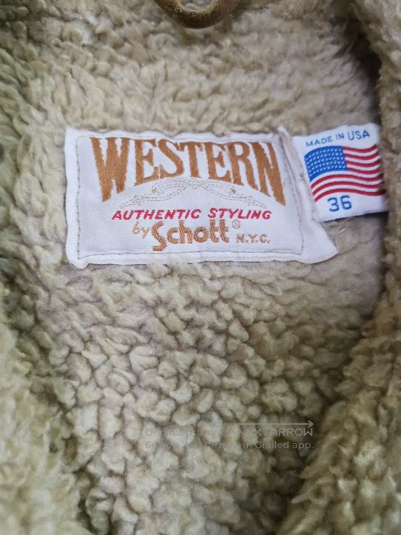 Schott Schott Vintage cowhide farmer coat Size US XL / EU 56 / 4 - 4 Thumbnail