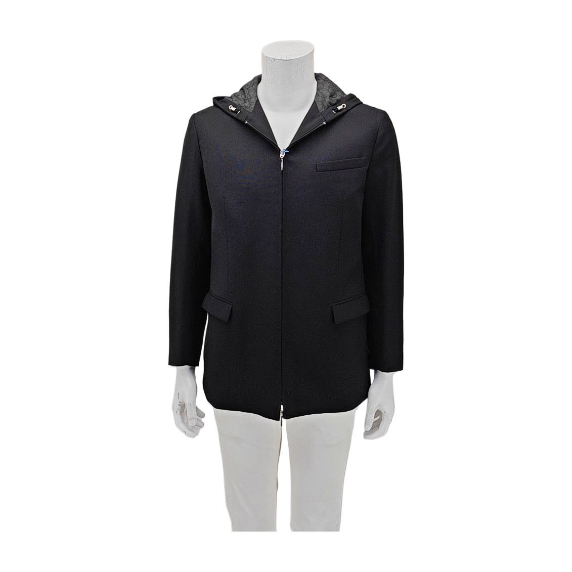 Dior Dior Homme Hooded Wool Blend Jacket EU 48 Size US M / EU 48-50 / 2 - 1 Thumbnail