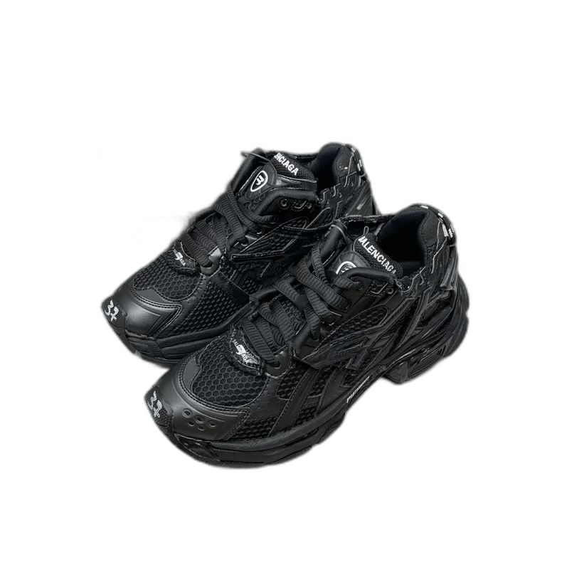 Balenciaga Balenciaga Runner Sneakers Size 37 Black Size US 7 / IT 37 - 1 Thumbnail