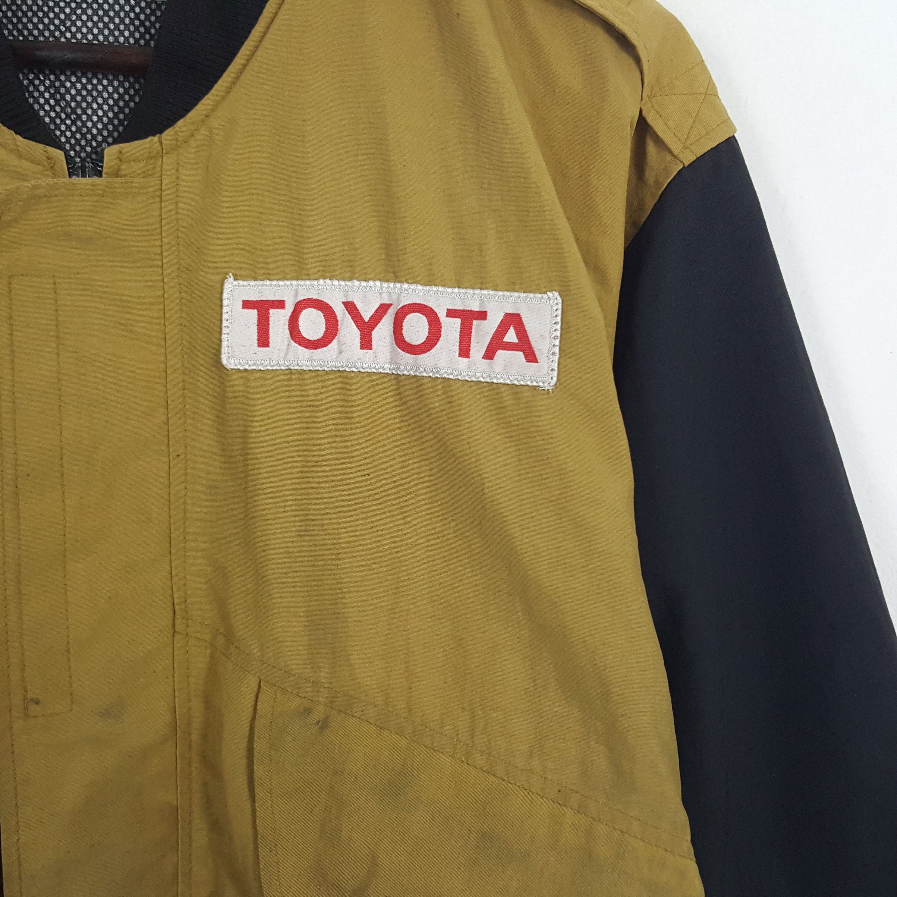 Japanese Brand × Vintage Vintage Toyota Tecno Sport Bomber Jacket Size US M / EU 48-50 / 2 - 4 Thumbnail