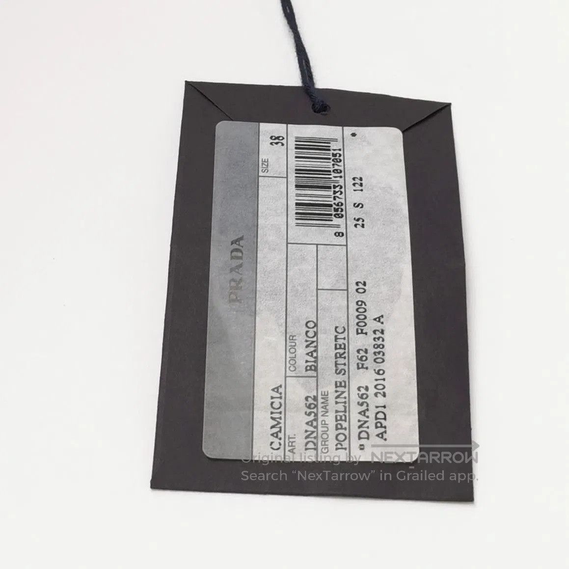 Prada Prada White Cotton Button. Size S / US 4 / IT 40 - 4 Thumbnail